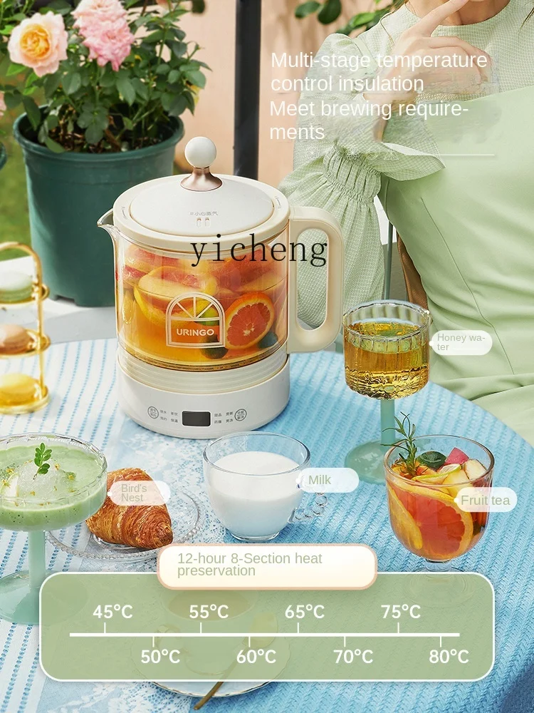 健康鍋、小型、多機能、家庭用、自動ガラス製ティーメーカー C - Health & Wellness Photos のレビューと価格