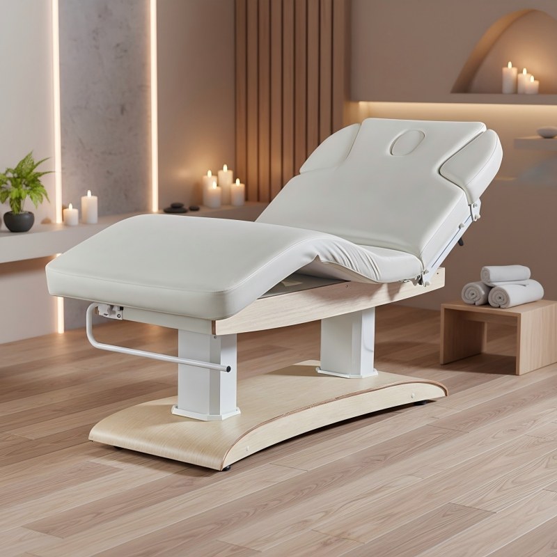 工場カスタマイズ木目調ベースマッサージベッド 電動スパウェル - Health Wellness Clinic のレビューと価格